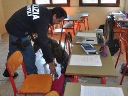 Rovigo, controlli di polizia al De Amicis con squadra cinofila (per prevenzione)