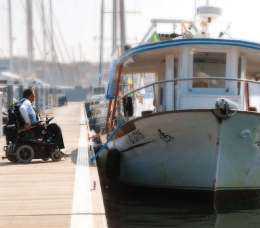 Disabilità: arriva un'imbarcazione per escursioni in laguna