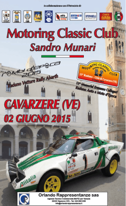 A Cavarzere il raduno di auto e moto d'epoca