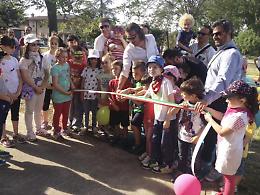 Taglio di Po, inaugurato il nuovo parco giochi