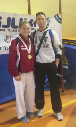 KARATE. Cavarzere, Desi Rubini conquista i campionati regionali