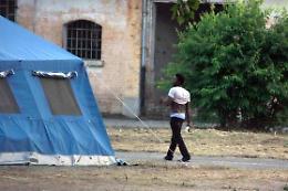 I profughi si rifiutano di dormire alla Prandina