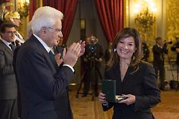 Il Presidente Mattarella premia Daniela Boscolo, insegnante di Porto Viro