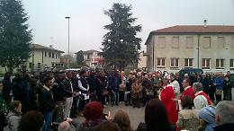 Cona, il Vescovo celebra le Palme con gli immigrati
