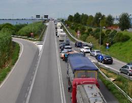 Chioggia, due incidenti sul ponte translagunare