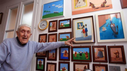 Mario Bortolato, il salzanese che disegna le vignette della Settimana Enigmistica