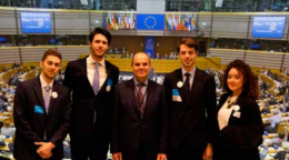 Brugine: Edoardo rappresenta l’Italia a Bruxelles