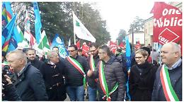 Adria in piazza per la sanità (con polemica)