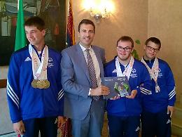 Atleti veneti degli Special Olympics invernali premiati anche dalla Regione