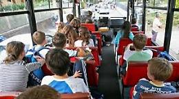 Piove di Sacco: patente ritirata e multa all'autista del bus scolastico