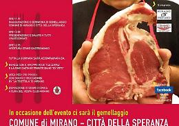 Mirano: festa gastronomica "I Sapori della Solidarietà & Butchers for Children"