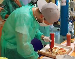 Padova, la pizza del campione Toffoli e dello chef stellato Cogo entra in reparto