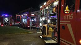 A fuoco il Centro Prisma di Santa Maria di Sala