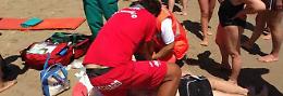 Chioggia, un ambulatorio di primo soccorso in spiaggia