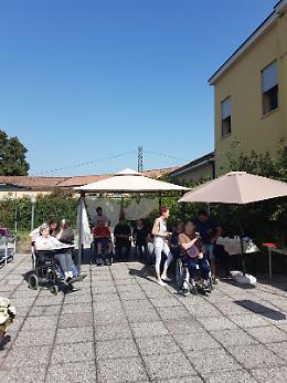 Terrazza relax in ospedale a Conselve