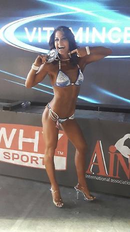 Irene vola ai mondiali di Las Vegas, il “bodybuilding è uno stile di vita”