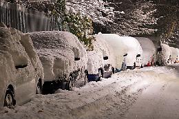 Prima nevicata della stagione in Veneto