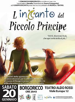 Sabato 20 gennaio "L'incanto del Piccolo Principe" al teatro Rossi di Borgoricco