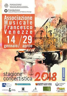 L'associazione musicale Francesco Venezze apre la stagione concertistica 2018