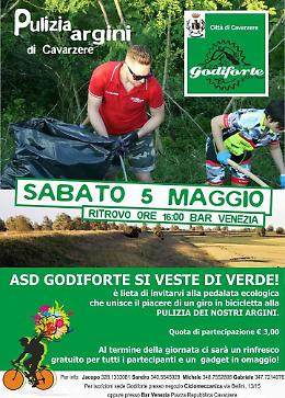 Sabato 5 maggio a Cavarzere la pedalata "ecologica"