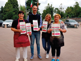 A Limena la campagna contro la violenza femminile arriva in tavola