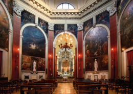 Microclima “salva dipinti” per la chiesa della Salute a Este