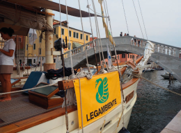 Goletta verde a Chioggia: il mare veneto è in buona salute
