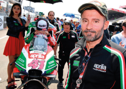 Noale: Max Biaggi ambasciatore nel mondo del marchio Aprilia