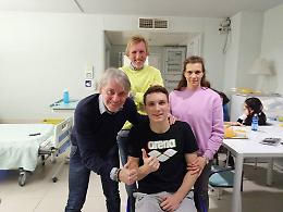 Il sindaco di Morgano: "E' un ragazzo forte"