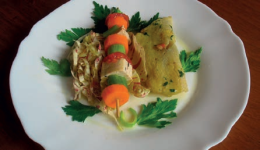 Spiedini di verdure al curry