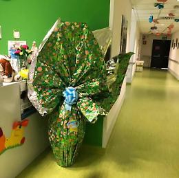 Una Pasqua dolcissima nel reparto pediatria dell'ospedale di Monselice