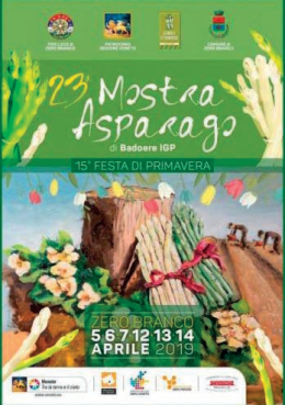 La primavera zerotina apre la stagione con la 23esima Mostra dell’asparago di Badoere