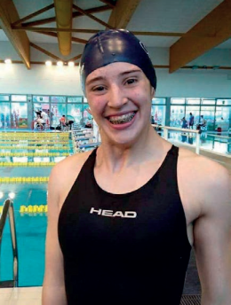 La determinazione di Irene, la campionessa di Vigodarzere, fino all&rsquo;ultima bracciata