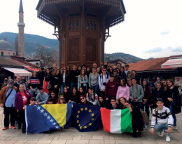 I ragazzi del liceo Majorana-Corner di Mirano a Sarajevo
