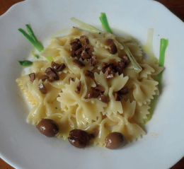 Farfalle alle olive