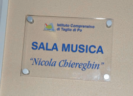 Taglio di Po: la Sala della musica dedicata a Nicola