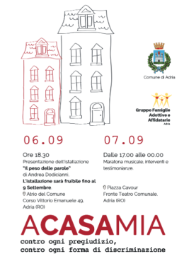 Adria: Comune e Gruppo Famiglie Adottive attivi contro la discriminazione