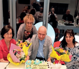 Bottrighe: conviviale per festeggiare Antonio Boni