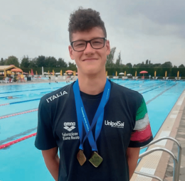 Dolo: Giovanni Carraro, due medaglie agli europei juniores