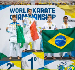 Paolo Ferraris di Chioggia, vice campione del Mondo di karate