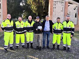 Tribano: quattordicenne dona il suo premio scolastico alla protezione civile comunale