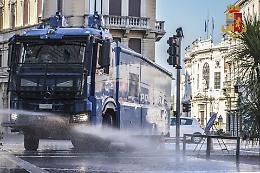 Coronavirus Padova, un nuovo mezzo per igienizzare le strade