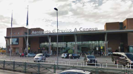 Treviso, cambia la viabilità pedonale davanti all’aeroporto Canova: via ai lavori dal 3 giugno
