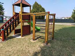 Nuove strutture e giochi per l'asilo nido di Massanzago "Il Giardino dei colori"