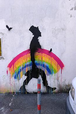 Padova: l'arcobaleno di Kenny Random