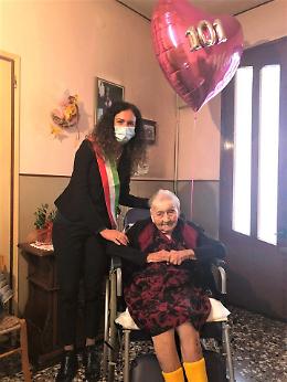 Curtarolo festeggia i 101 anni di Maria Bilato