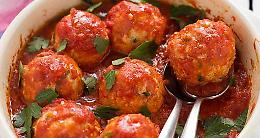 Polpette di ceci al sugo