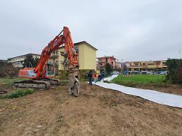 Padova: Abbattuto il muro di Via Anelli, al suo posto la Questura