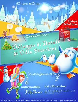 Il Villaggio del Natale di Villa Stecchini