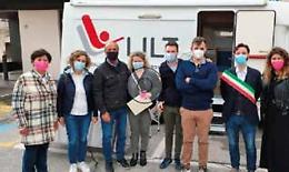 Il camper della Lilt di Treviso ha fatto tappa a Zero Branco